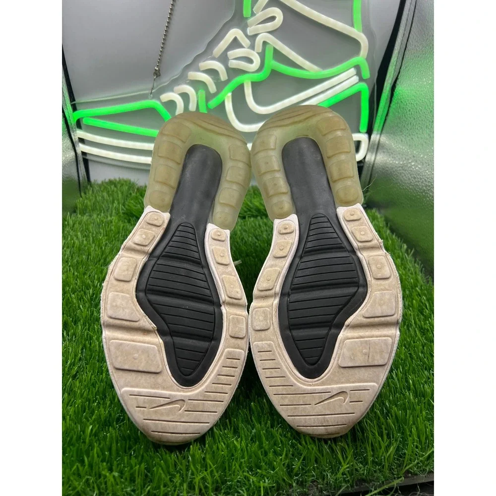 Nike Air Max 270 Womens Sneakers White Black AH6789-100 Size 7.5